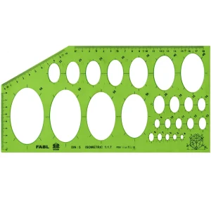 شابلون مهندسی بیضی table