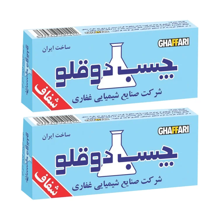 چسب دوقلو غفاری یک بسته