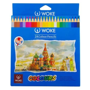 مدادرنگی 24 رنگ woke جعبه مقوایی