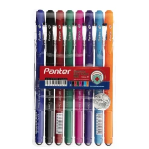 خودکار پنتر semigel 1m بسته 8 رنگ