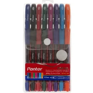 خودکار پنتر semigel 0.7 بسته 8 رنگ