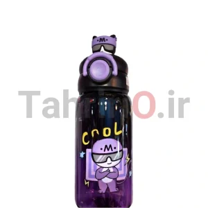 قمقمه سرعروسک دار بزرگ طرح cool کد 7256