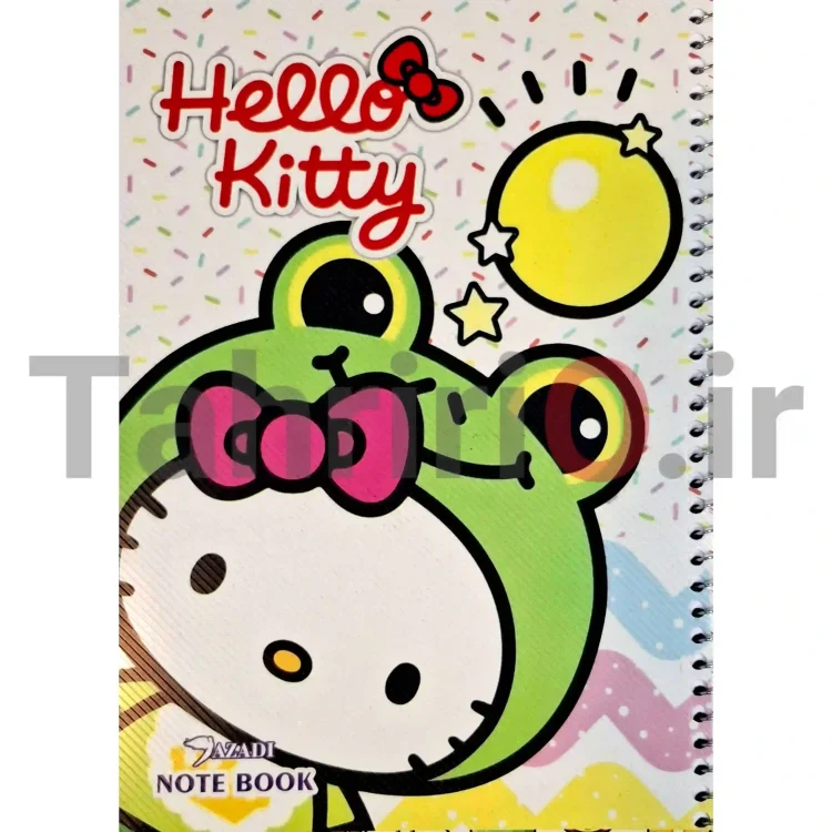 دفتر مشق سیمی 50 برگ جلد فانتزی و طلقی بسته ۵ عددی